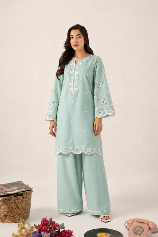 OPAL Embroidered Lawn 2 Piece