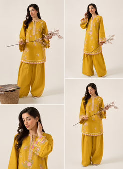MELLOW Embroidered Lawn 2 Piece